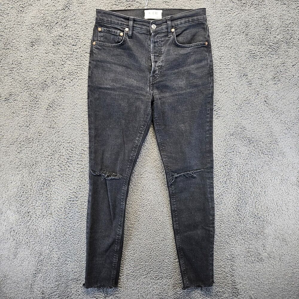 We The Free Size 27‎ Black Pull-On Skinny Jeans